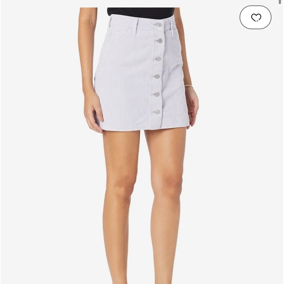 Levi's Button Down 5 pocket corduroy Mini Skirt - Picture 3 of 6